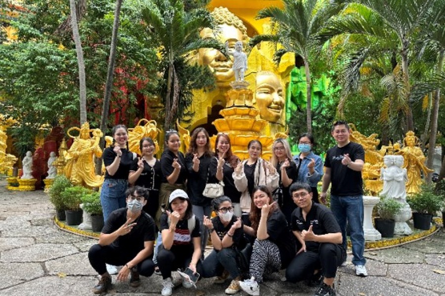 DTC World Vietnam Spending A Wonderful Day With Children At Kỳ Quang II Pagoda